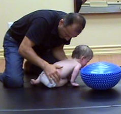 Child with stroke at Health In Motion Rehabilitation